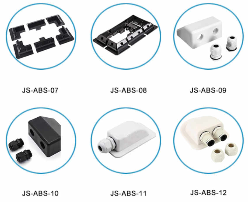 ABS Solar Double Cable Entry Gland
