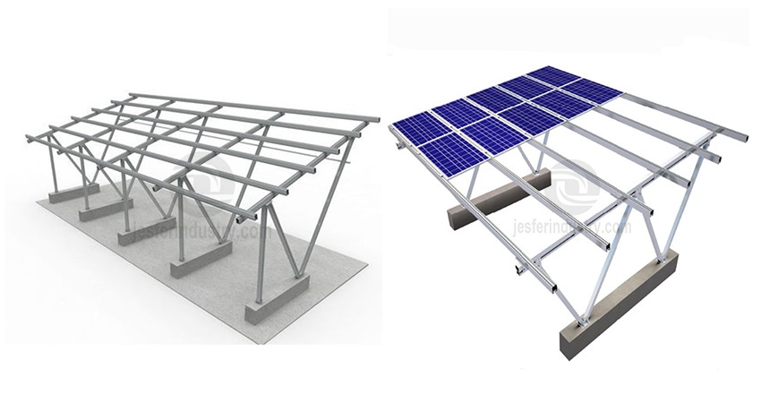 Montage d'abris d'auto PV en Chine, fabricant de Xiamen