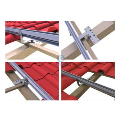 meilleur système de montage de toit PV de tuiles solaires à vendre