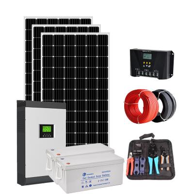 complet PV Batterie d'alimentation Solaire Système de grille