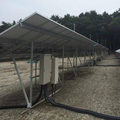 support au sol de systèmes de montage solaires en aluminium sur mesure